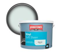 Johnstone's Trade Vinyl Soft Sheen Walls & Ceilings Emulsion Paint Winter's End (Ppg1136-1) 10L