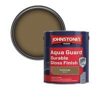 Johnstone's Trade Wood & Metal Aqua Guard Durable Gloss Paint Favorite Fudge (Ppg1099-7) 2.5L