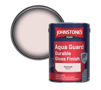 Johnstone's Trade Wood & Metal Aqua Guard Durable Gloss Paint Floral Linen (Ppg1189-1) 5L