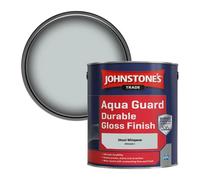 Johnstone's Trade Wood & Metal Aqua Guard Durable Gloss Paint Ghost Whisperer (Ppg1039-1) 2.5L