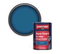 Johnstone's Trade Wood & Metal Aqua Guard Durable Gloss Paint Into The Deep (Ppg1161-6) 1L