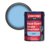 Johnstone's Trade Wood & Metal Aqua Guard Durable Gloss Paint Perfect Day (Ppg1241-3) 5L