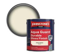 Johnstone's Trade Wood & Metal Aqua Guard Durable Gloss Paint Perfect Solution (Ppg1093-1) 2.5L
