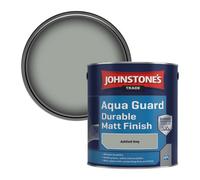 Johnstone's Trade Wood & Metal Aqua Guard Durable Matt Paint Ashford Grey 2.5L