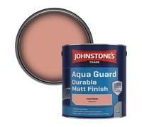 Johnstone's Trade Wood & Metal Aqua Guard Durable Matt Paint Coral Dawn (Ppg1191-4) 2.5L