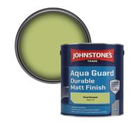 Johnstone's Trade Wood & Metal Aqua Guard Durable Matt Paint Floral Bouquet (Ppg1117-4) 2.5L