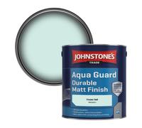 Johnstone's Trade Wood & Metal Aqua Guard Durable Matt Paint Frozen Salt (Ppg1232-2) 2.5L