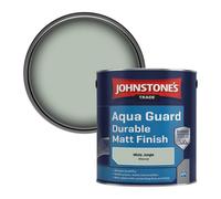 Johnstone's Trade Wood & Metal Aqua Guard Durable Matt Paint Misty Jungle (Ppg10-30) 2.5L