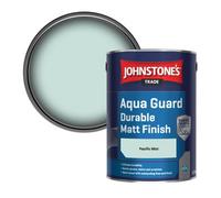 Johnstone's Trade Wood & Metal Aqua Guard Durable Matt Paint Pacific Mist 5L