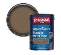 Johnstone's Trade Wood & Metal Aqua Guard Durable Matt Paint Pale Brown (Ral 8025) 5L