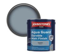 Johnstone's Trade Wood & Metal Aqua Guard Durable Matt Paint Quicksilver (Ppg1041-5) 2.5L