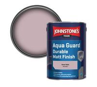 Johnstone's Trade Wood & Metal Aqua Guard Durable Matt Paint Rose Stain (Ppg1048-4) 5L