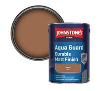 Johnstone's Trade Wood & Metal Aqua Guard Durable Matt Paint Sienna (06C37) 5L