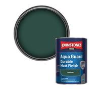 Johnstone's Trade Wood & Metal Aqua Guard Durable Matt Paint Vine Green 1L