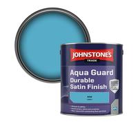 Johnstone's Trade Wood & Metal Aqua Guard Durable Satin Paint Ariel (12409) 2.5L