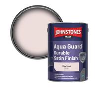 Johnstone's Trade Wood & Metal Aqua Guard Durable Satin Paint Floral Linen (Ppg1189-1) 5L