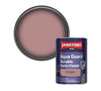 Johnstone's Trade Wood & Metal Aqua Guard Durable Satin Paint Floral Tapestry (Ppg1052-4) 1L