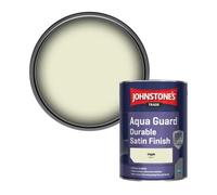Johnstone's Trade Wood & Metal Aqua Guard Durable Satin Paint Giggle (Ppg1217-1) 1L