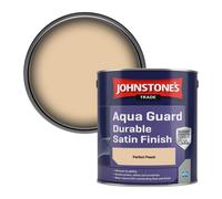 Johnstone's Trade Wood & Metal Aqua Guard Durable Satin Paint Perfect Peach 2.5L