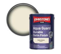 Johnstone's Trade Wood & Metal Aqua Guard Durable Satin Paint Perfect Solution (Ppg1093-1) 5L