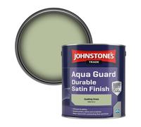 Johnstone's Trade Wood & Metal Aqua Guard Durable Satin Paint Quaking Grass (Ppg1121-4) 2.5L
