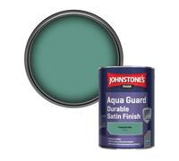 Johnstone's Trade Wood & Metal Aqua Guard Durable Satin Paint Treasure Isle (Ppg1141-5) 1L