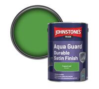 Johnstone's Trade Wood & Metal Aqua Guard Durable Satin Paint Tropical Leaf (Ppg1225-7) 5L