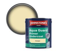 Johnstone's Trade Wood & Metal Aqua Guard Pimer Undercoat Paint Champagne 2.5L