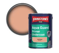 Johnstone's Trade Wood & Metal Aqua Guard Pimer Undercoat Paint Crab Bisque (Ppg1195-4) 5L