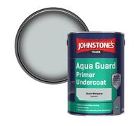 Johnstone's Trade Wood & Metal Aqua Guard Pimer Undercoat Paint Ghost Whisperer (Ppg1039-1) 5L