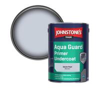 Johnstone's Trade Wood & Metal Aqua Guard Pimer Undercoat Paint Glacier Pearl (Ppg1169-3) 5L