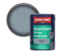 Johnstone's Trade Wood & Metal Aqua Guard Pimer Undercoat Paint Quicksilver (Ppg1041-5) 5L