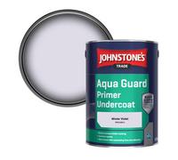Johnstone's Trade Wood & Metal Aqua Guard Pimer Undercoat Paint Winter Violet (Ppg1250-2) 5L