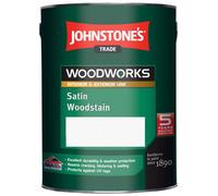 Johnstone's Trade Woodworks Ebony Satin Finsh Woodstain - 750Ml