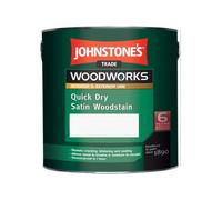 Johnstone's Trade Woodworks Light Oak Quick Dry Satin Finsh Woodstain - 2.5L