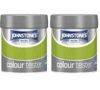 Johnstone's - Tropical Jungle Emulsion Paint - Wall & Ceiling - Easy to Apply - Dry in 1-2 Hours - 75ml (Pack of 2)