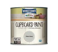 Johnstone's - Upcycling Cupboard Paint - Pale Grey - 750ml | Satin Finish, No Primer Needed, Suitable for Melamine & MDF Cupboards, 1 Hour Dry Time, Easy Apply, Water Based Formula