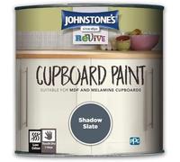 Johnstone's - Upcycling Cupboard Paint - Shadow Slate - 750ml | Satin Finish, No Primer Needed, Suitable for Melamine & MDF Cupboards, 1 Hour Dry Time, Easy Apply, Water Based Formula