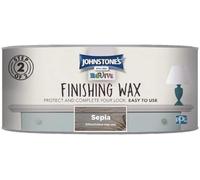 Johnstone's - Upcycling Finishing Wax - Sepia - 500ml | Smooth Finish, Topcoat for Johnstone's Furniture & Metallic Paint, Cloth Application, Scratch Resistant, Tough & Protective