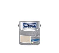 Johnstone's - Wall & Ceiling Paint - Seashell - Matt Finish - Emulsion Paint - Fantastic Coverage - Easy to Apply - Dry in 1-2 Hours - 12m2 Coverage per Litre - 2.5L