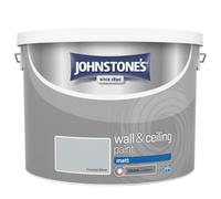 Johnstone's Wall & Ceiling Frosted Silver Matt Paint - 10L
