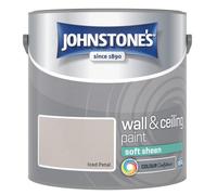 Johnstone's Wall & Ceiling Iced Petal Soft Sheen Paint - 2.5L