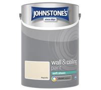 Johnstone's Wall & Ceiling Magnolia Soft Sheen Paint - 5L