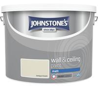 Johnstone's Wall & Ceiling Matt Paint - Antique Cream - 10L