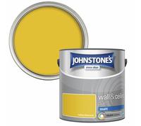 Johnstone's Wall & Ceiling Matt Paint - Yellow Diamond 2.5L