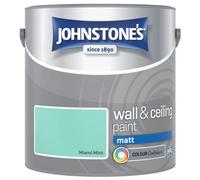 Johnstone's Wall & Ceiling Miami Mint Matt Paint - 2.5L