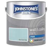 Johnstone's Wall & Ceiling New Duck Egg Matt Paint - 2.5L