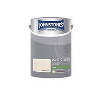 Johnstone's Silk Emulsion Paint, 5L, Antique Cream