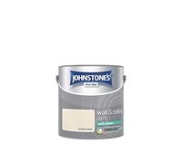 Johnstone's - Wall & Ceiling Paint - Antique Cream - Soft Sheen Finish - Emulsion Paint - Fantastic Coverage - Easy to Apply - Dry in 1-2 Hours - 12m2 Coverage per Litre - 2.5L