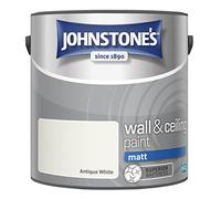 Johnstones Matt Emulsion Paint - Antique White / 2.5l